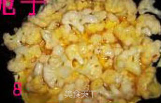 鸡蛋菜花的做法步骤：2
