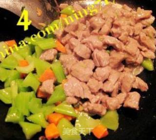 蚝油牛肉粒的做法步骤：2