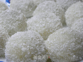 水晶糯米糍的做法步骤：2