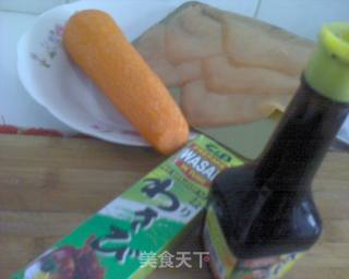 三文鱼紫菜饭团的做法步骤：2