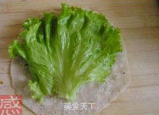 牛排卷饼的做法步骤：2