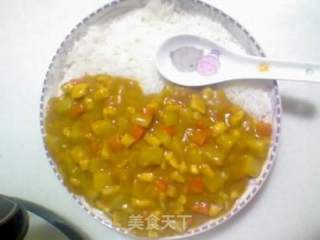 咖喱鸡饭的做法步骤：2