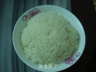 生炒糯米饭的做法步骤：2