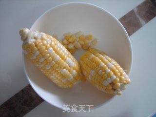 炒粒粒的做法步骤：2