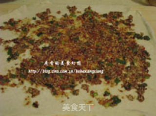 辣子葱香饼的做法步骤：2