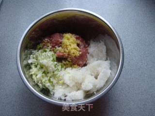 大肉萝卜馅饺子的做法步骤：2