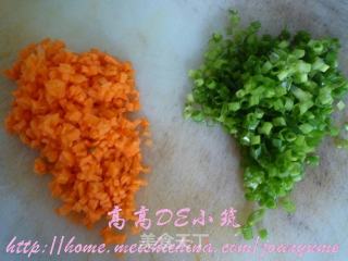 豆渣煎饺的做法步骤：2