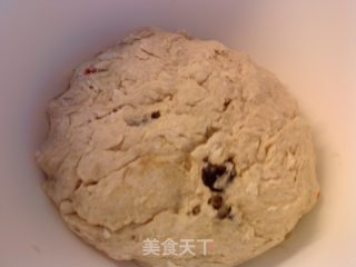 橄榄豆黑麦面包的做法步骤：2