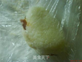 糯米饭团(粢饭团)的做法步骤：2