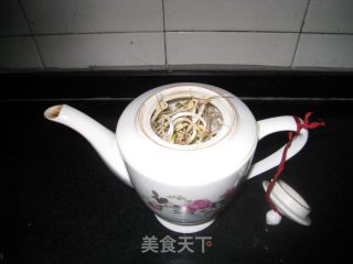 我用茶壶发绿豆芽的做法步骤：2