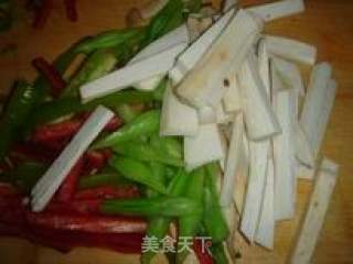 杂蔬干鱿虾条的做法步骤：2