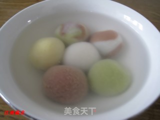 传统菠菜汤圆的做法步骤：2