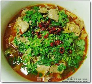 水煮肉片的做法步骤：2
