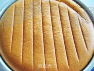 橙汁戚风蛋糕的做法步骤：2