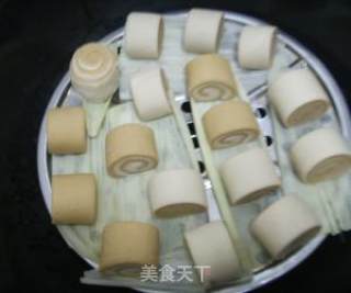 双色馒头的做法步骤：2
