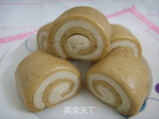 双色馒头的做法步骤：2