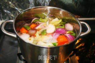 酒香牛腩的做法步骤：2