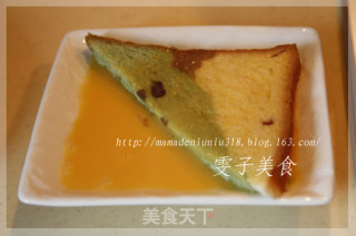 土司煎蛋三明治的做法步骤：2