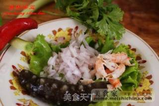 虾仁扒海参的做法步骤：2