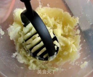 培根芝士土豆泥的做法步骤：2