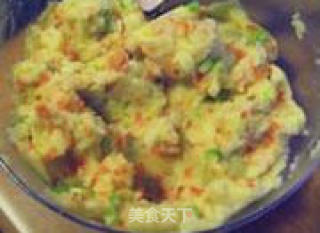 培根芝士土豆泥的做法步骤：2