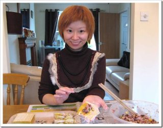 馄饨双馅儿的做法步骤：2