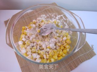 奶香玉米饼的做法步骤：2