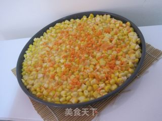 奶香玉米饼的做法步骤：2