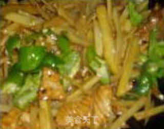 土豆丝炒肉的做法步骤：2