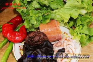 酸辣烩油条的做法步骤：2
