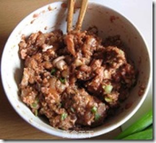 糯米鸡肉烧麦的做法步骤：2