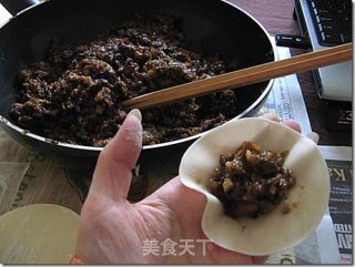 糯米鸡肉烧麦的做法步骤：2