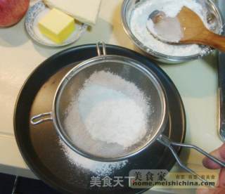 丹麦苹果蛋糕的做法步骤：2