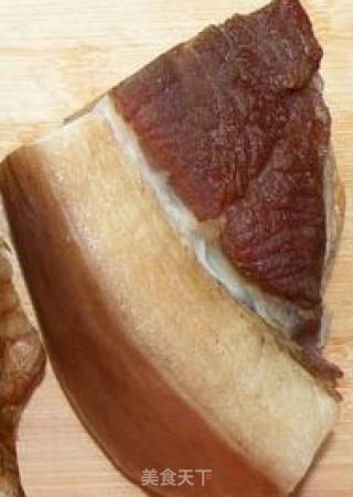 腊肉炒藠头的做法步骤：2
