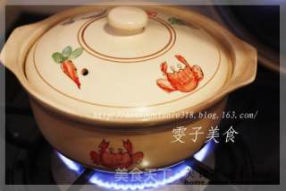 腊味煲仔饭的做法步骤：2