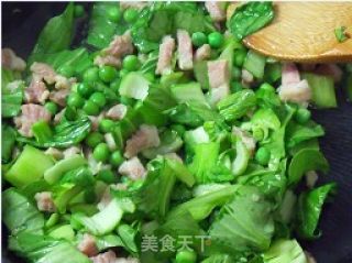 咸肉菜饭的做法步骤：2