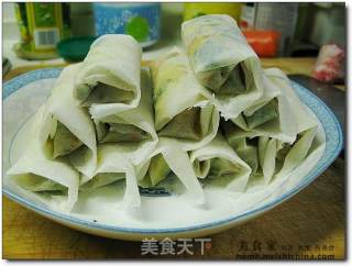 三彩春卷的做法步骤：2
