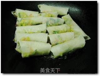 三彩春卷的做法步骤：2