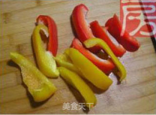 黑椒鸡柳的做法步骤：2