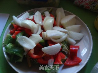 大盘鸡的做法步骤：2