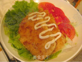 美式乡村鸡排的做法步骤：2
