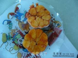 金牌翅中配金牌烤蒜的做法步骤：2