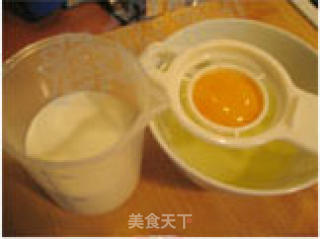 飞饼做蛋塔的做法步骤：2