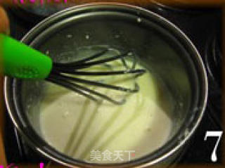 奶油鸡蓉蛤蜊汤的做法步骤：2