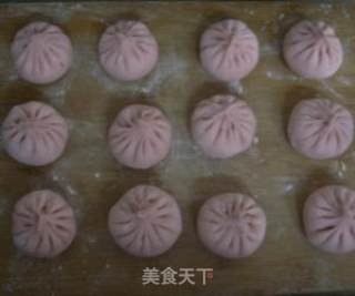 会变色的芝麻包的做法步骤：2