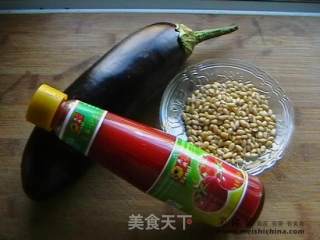 松仁茄子的做法步骤：2