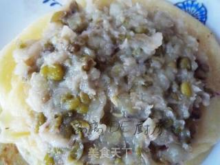 绿豆铜锣煎饼的做法步骤：2