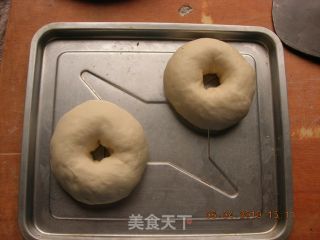QQ的贝果面包的做法步骤：2