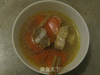 白切胡萝卜汤煲的做法步骤：2