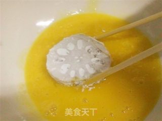 香酥莲藕盒的做法步骤：2